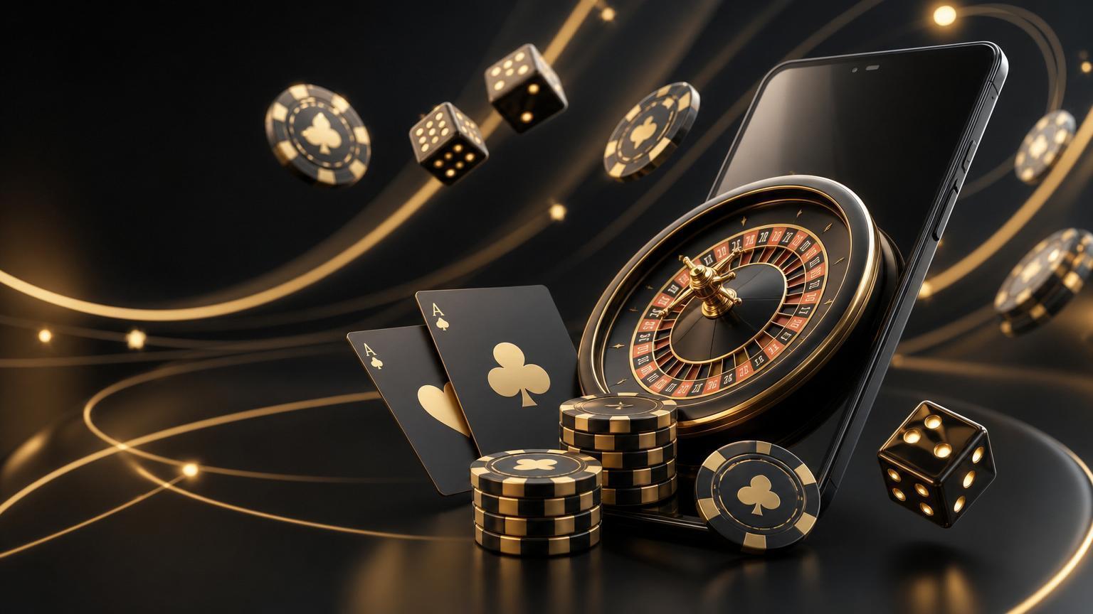 Casino features modern